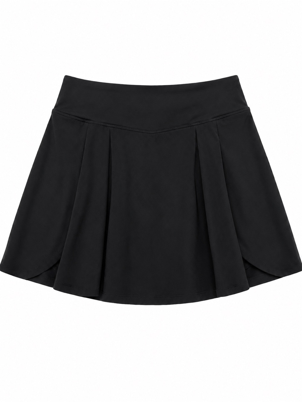 Women’s Black Athletic Tennis Skirt